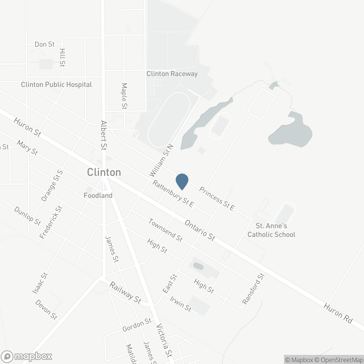 154&156 PRINCESS STREET E, Clinton, Ontario N0M 1L0